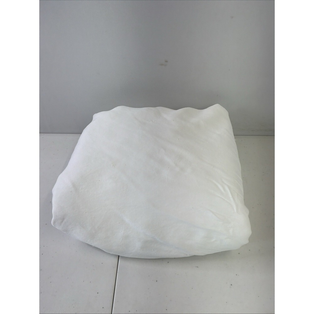 West Elm White Full Queen Duvet 100% Tencel Lyocell luxury minimalist *READ